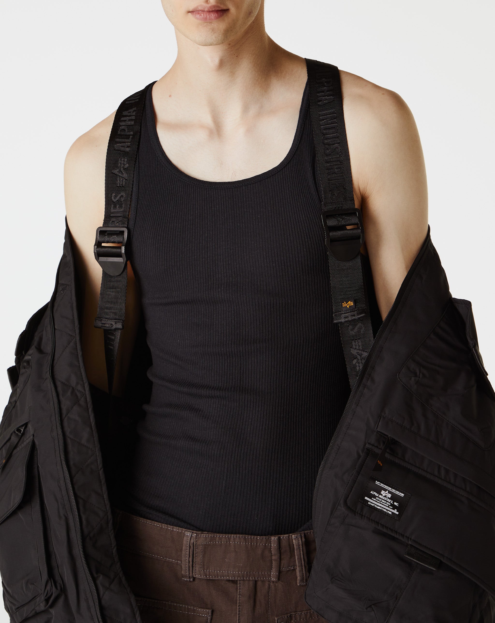 ALPHA INDUSTRIES - Multi Pocket Flight Jacket - Black – Xhibition