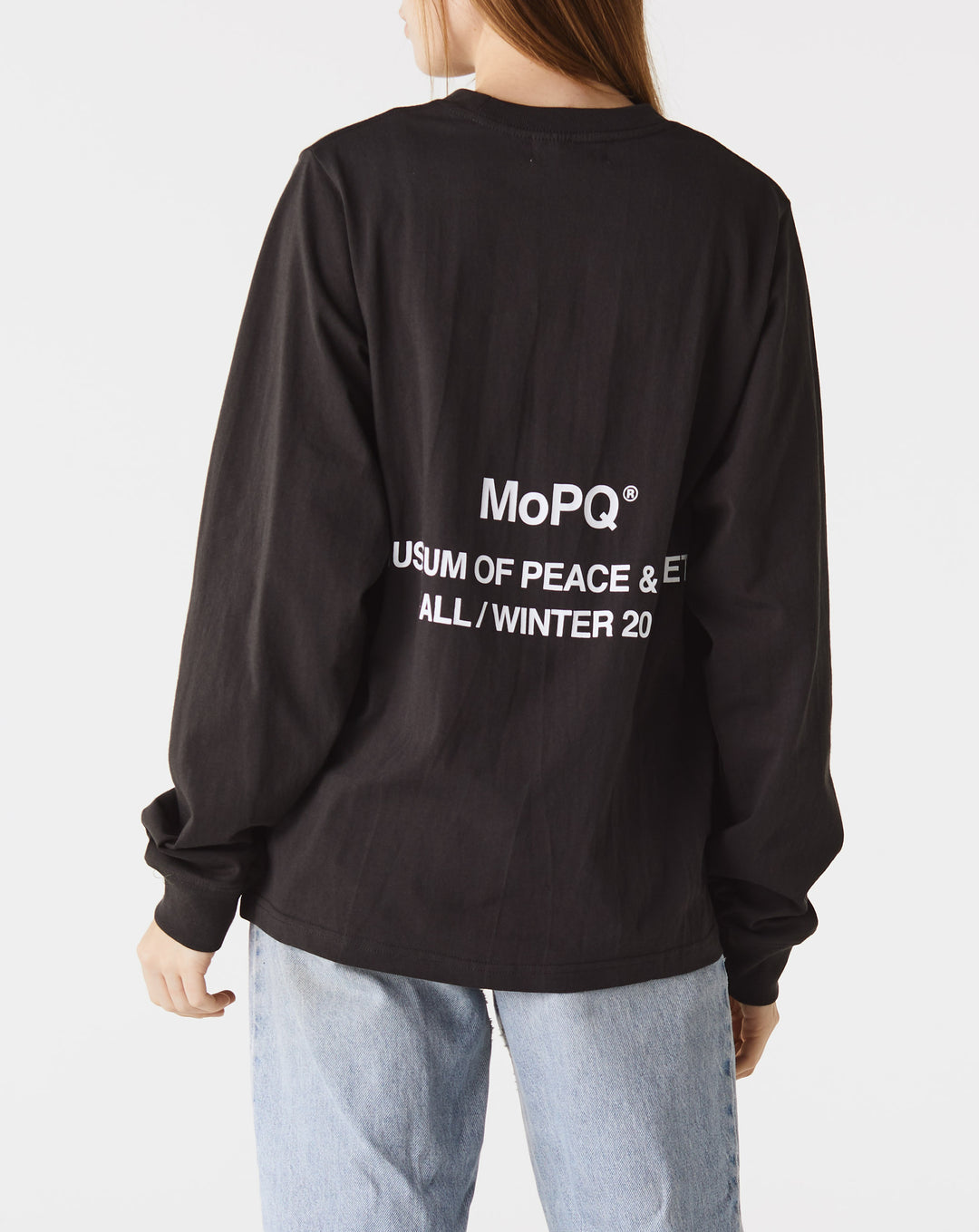 Museum of Peace & Quiet MoPQ Long Sleeve T-Shirt  - XHIBITION