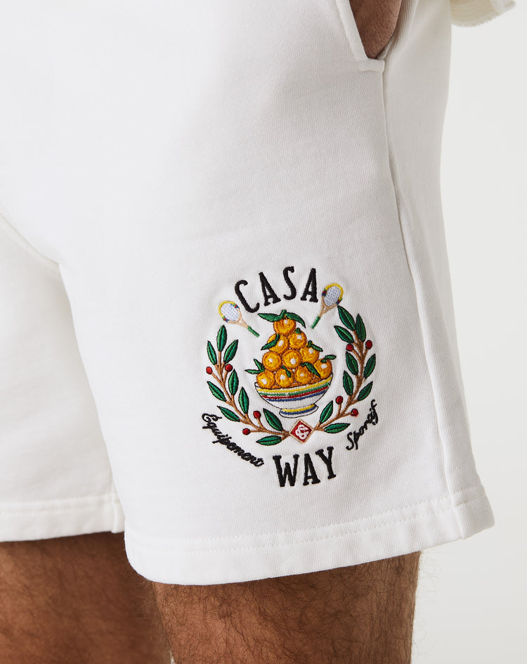 Casablanca Casa Way Embroidered Sweatshort  - XHIBITION