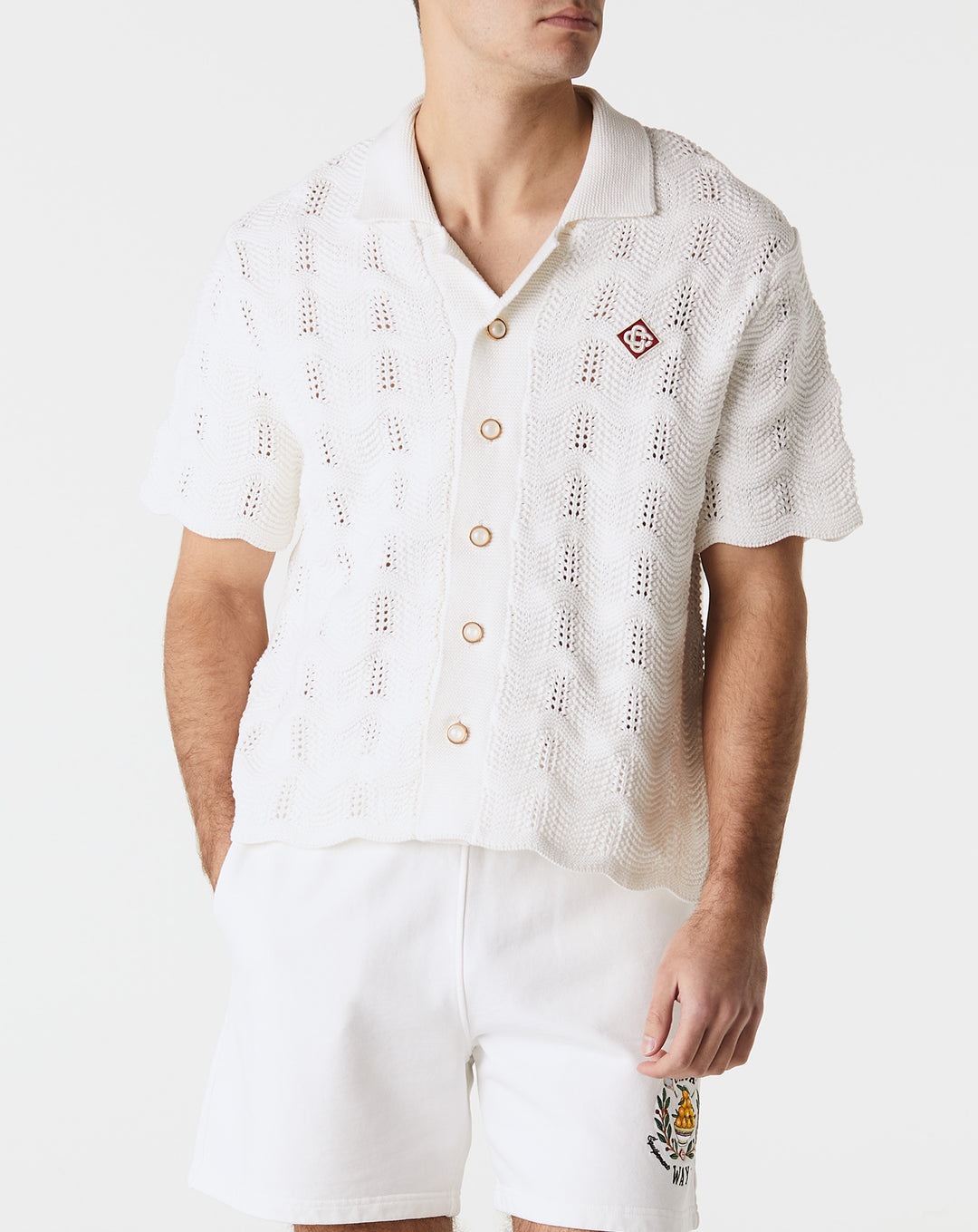 Casablanca Wave Texture Shirt  - XHIBITION