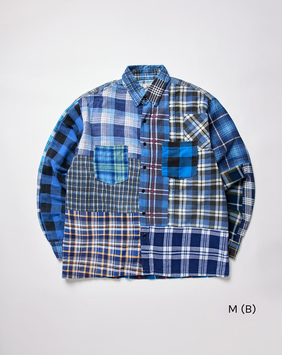 Needles Straight Hem Flannel Shirt