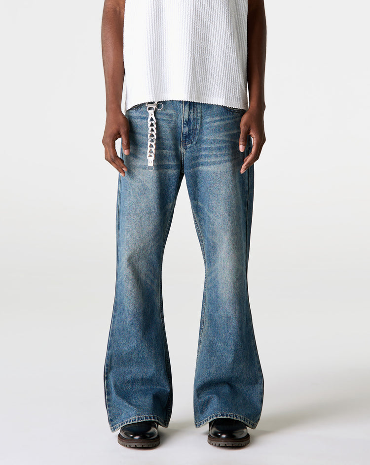 Simple Project Distressed Flare Jeans - XHIBITION