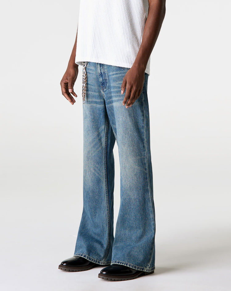 Simple Project Distressed Flare Jeans - XHIBITION