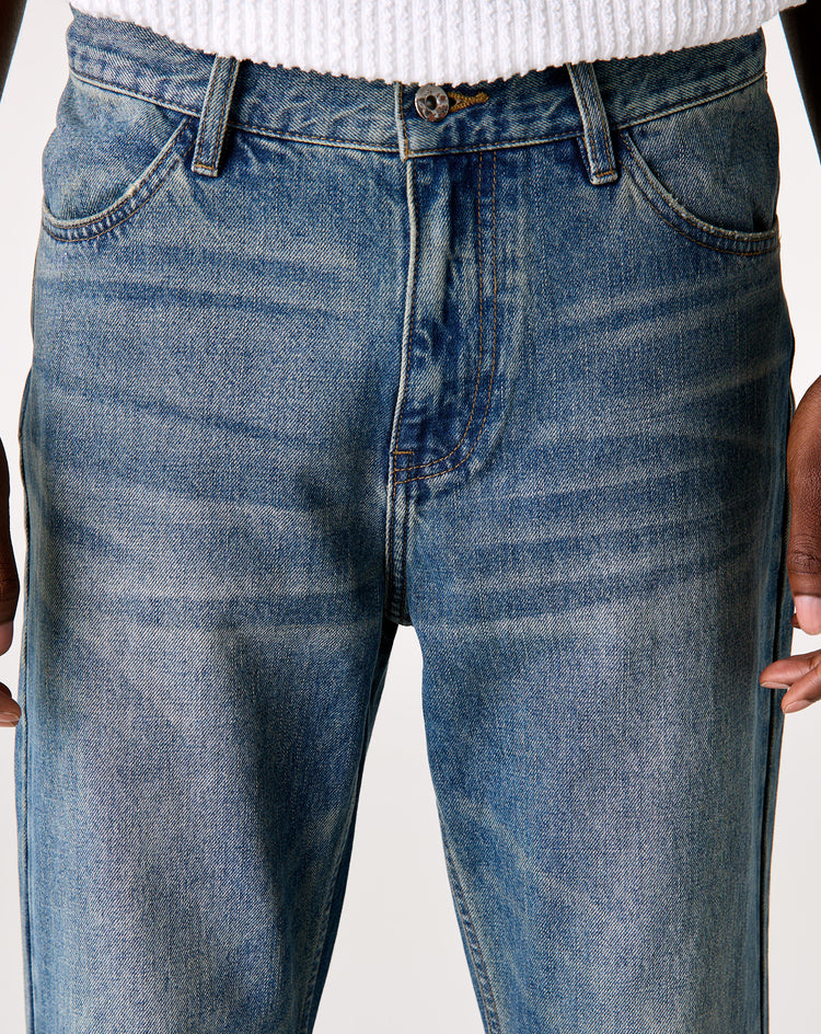 Simple Project Distressed Flare Jeans - XHIBITION