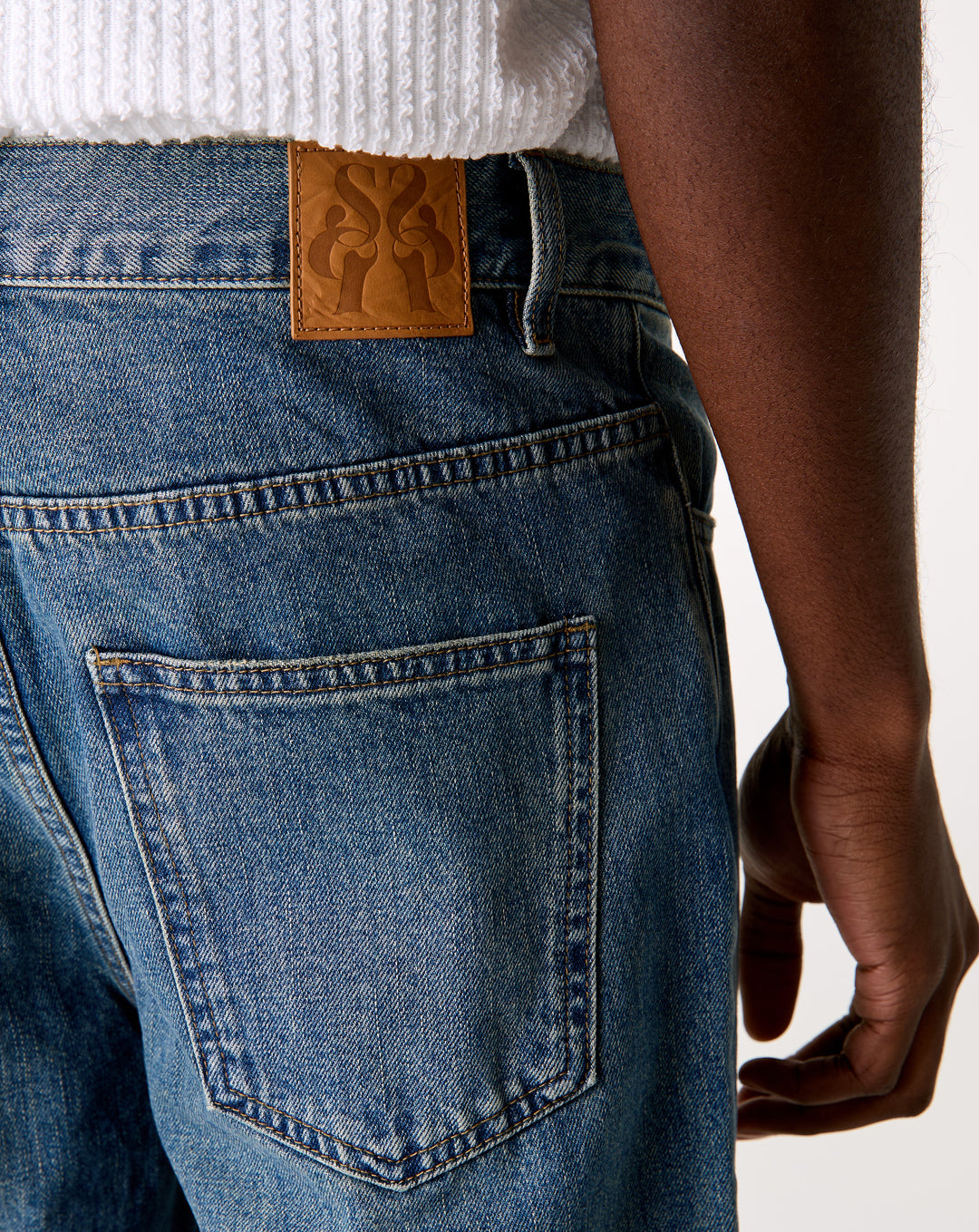 Simple Project Distressed Flare Jeans - XHIBITION