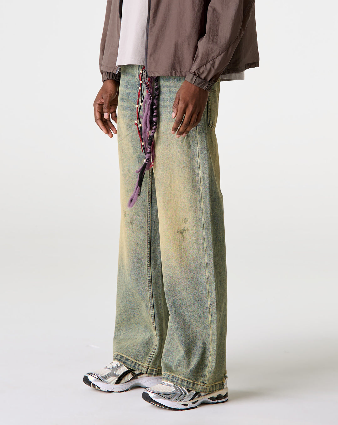 Simple Project Washed Relaxed Jeans - XHIBITION