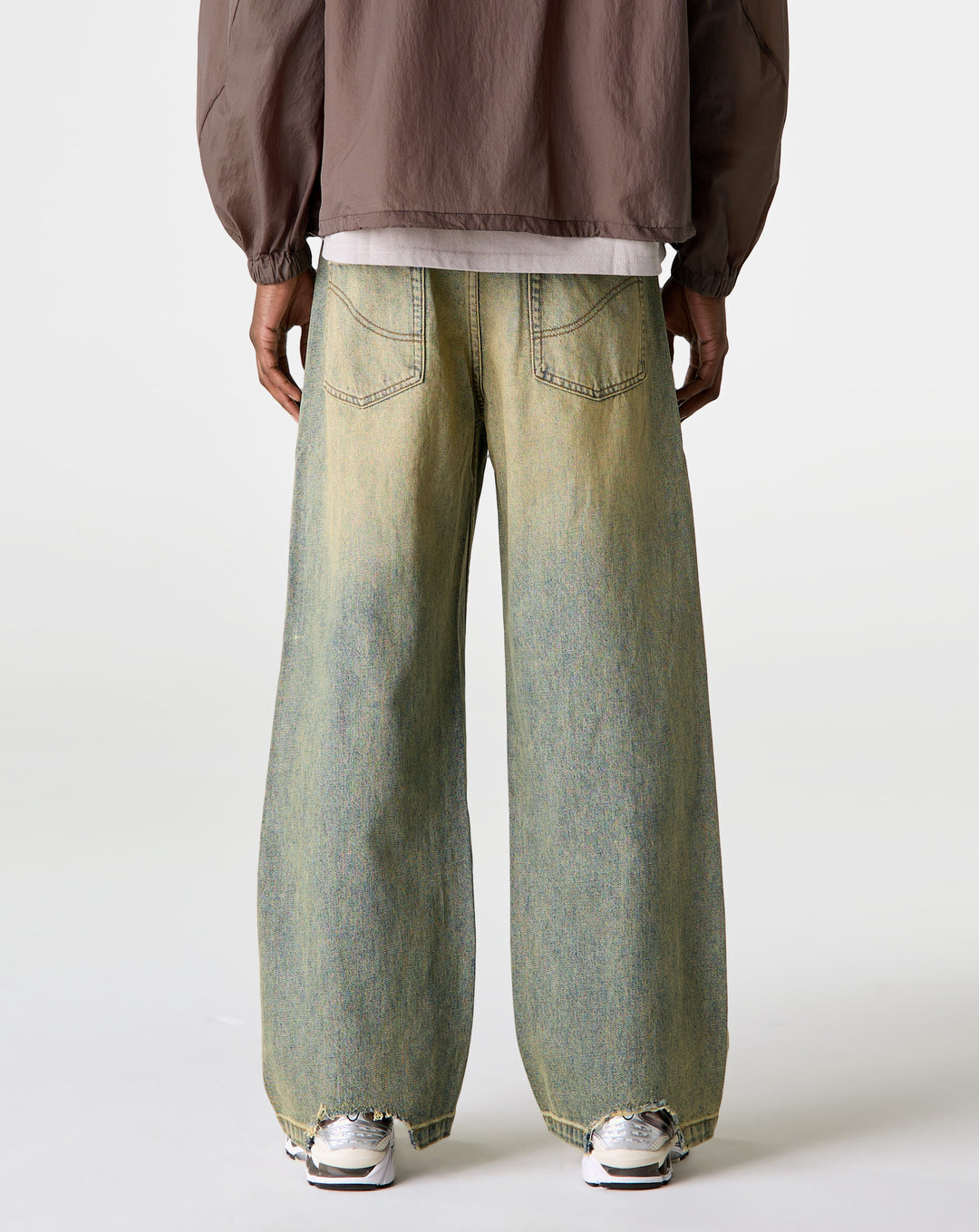 Simple Project Washed Relaxed Jeans - XHIBITION