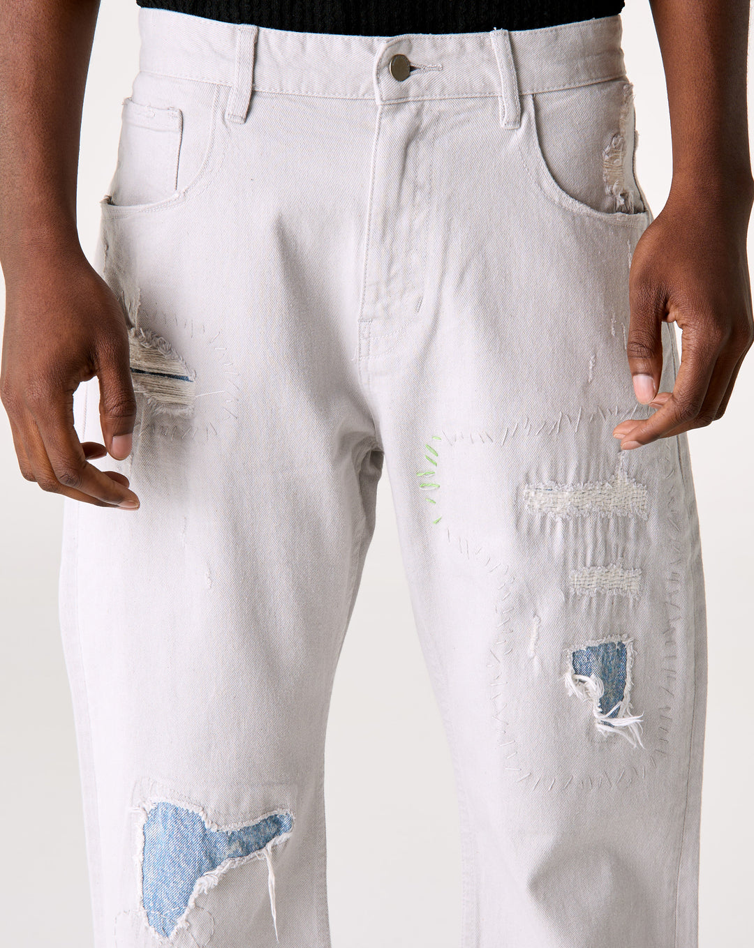 Simple Project Distressed Jeans - XHIBITION