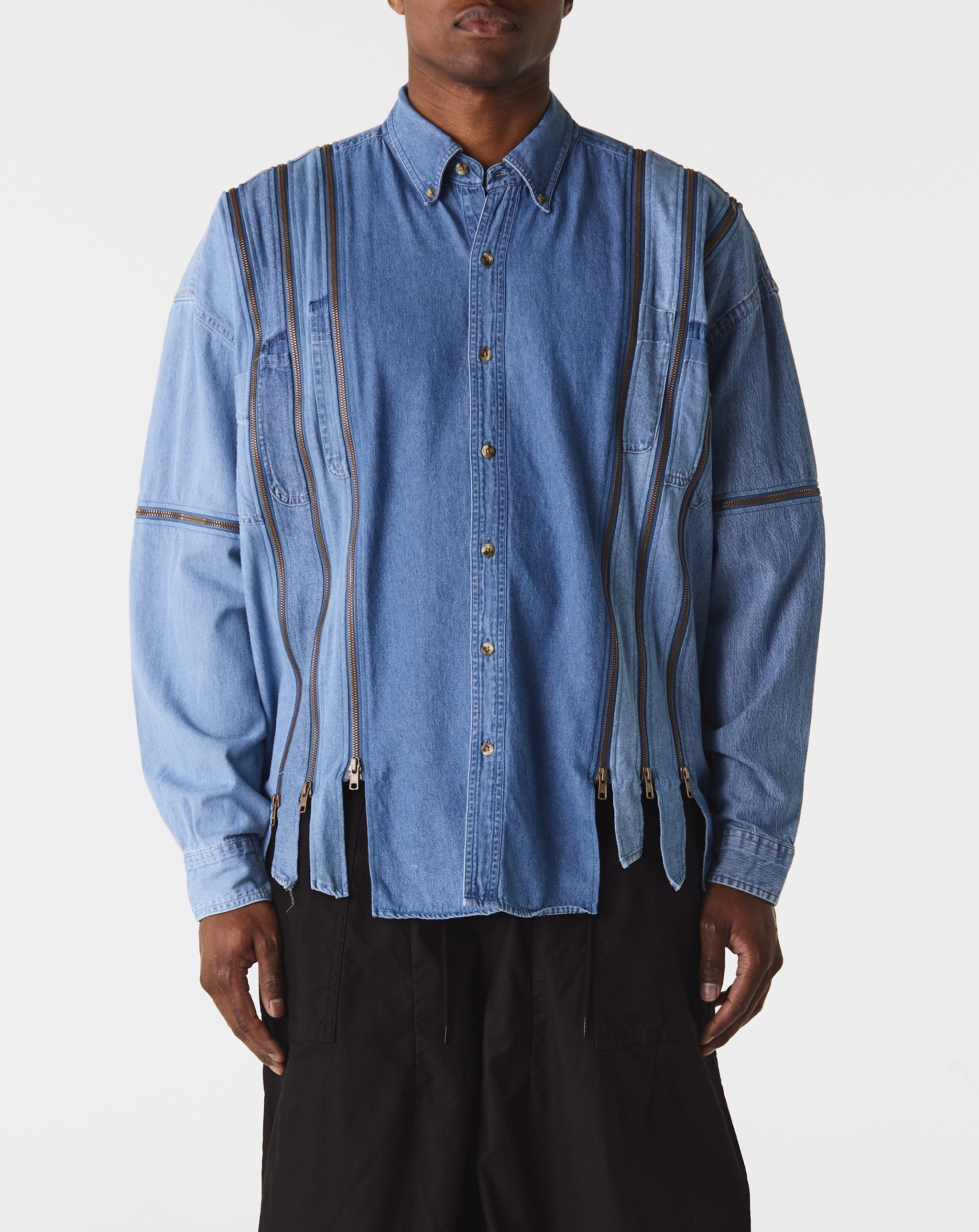 Needles 7 Faux Leather Long Belted Shirt Jacket  - Cheap Atelier-lumieres Jordan outlet
