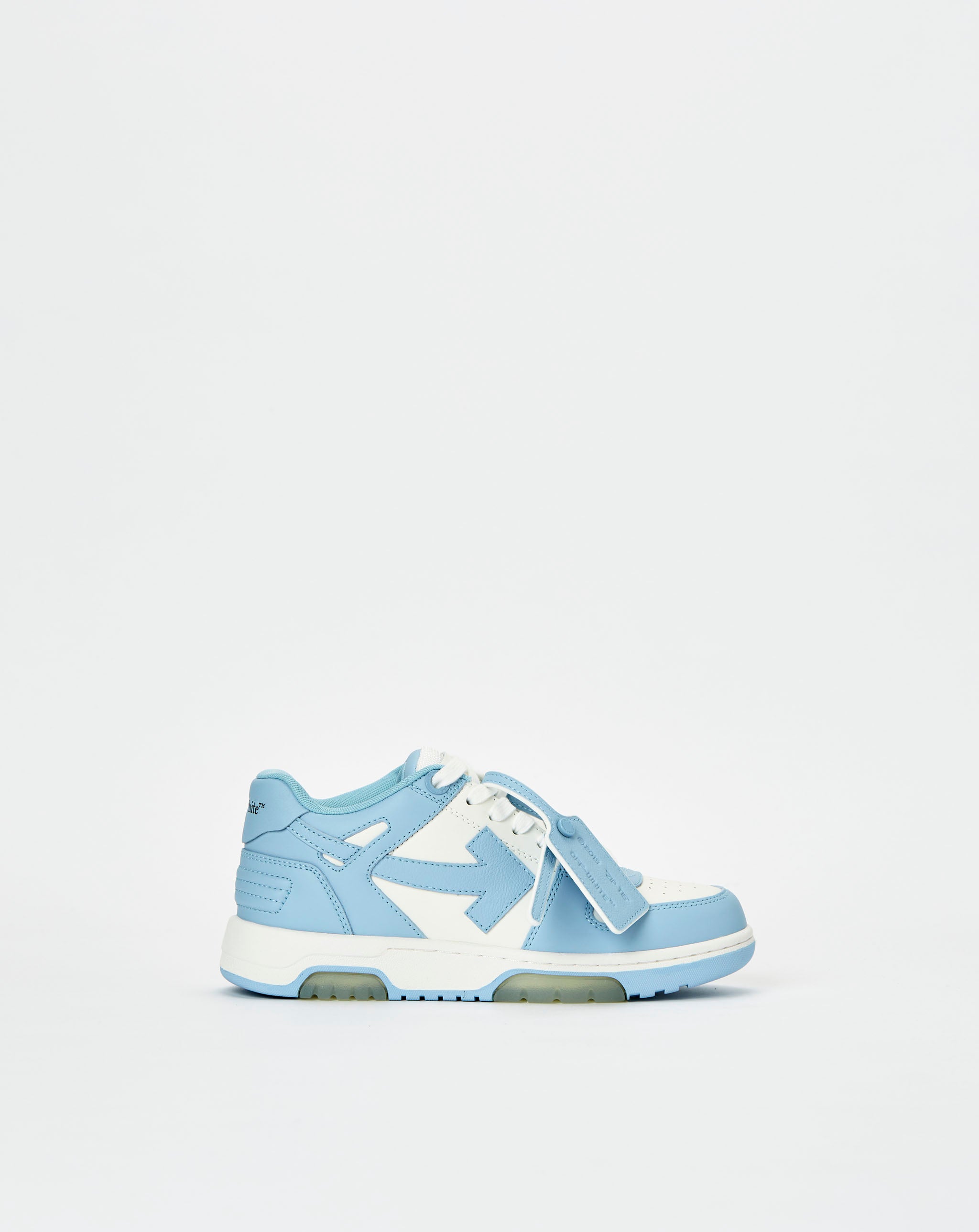 Off-White OOO Low Out of Office Calf Leather White Light Blue