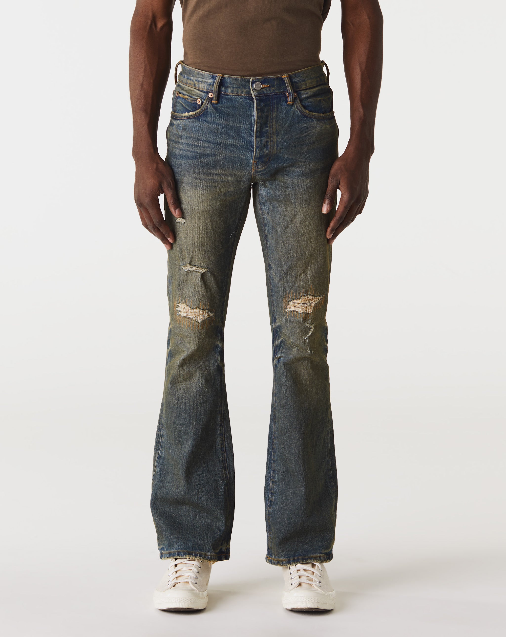 Purple washer Flare Jeans  - Cheap Cerbe Jordan outlet