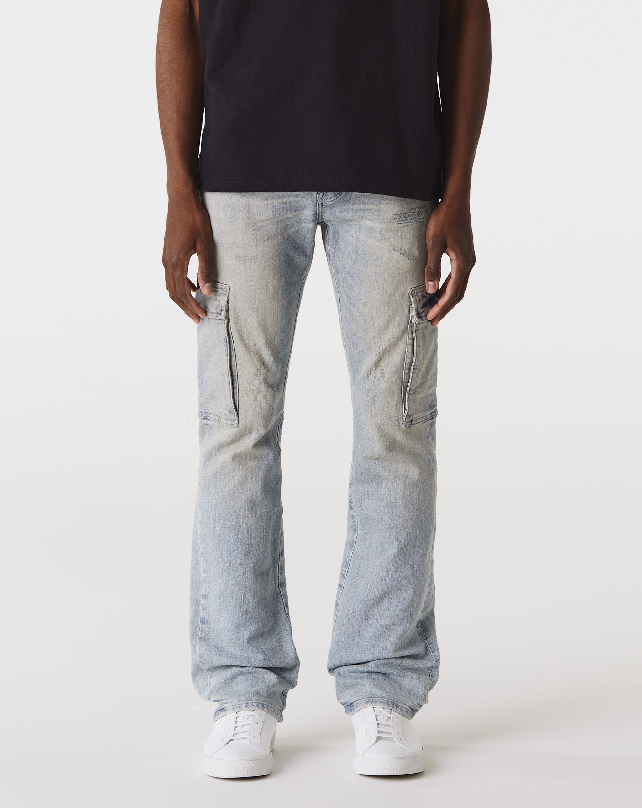 Purple Brand Cargo Flare Jeans  - Cheap Urlfreeze Jordan outlet