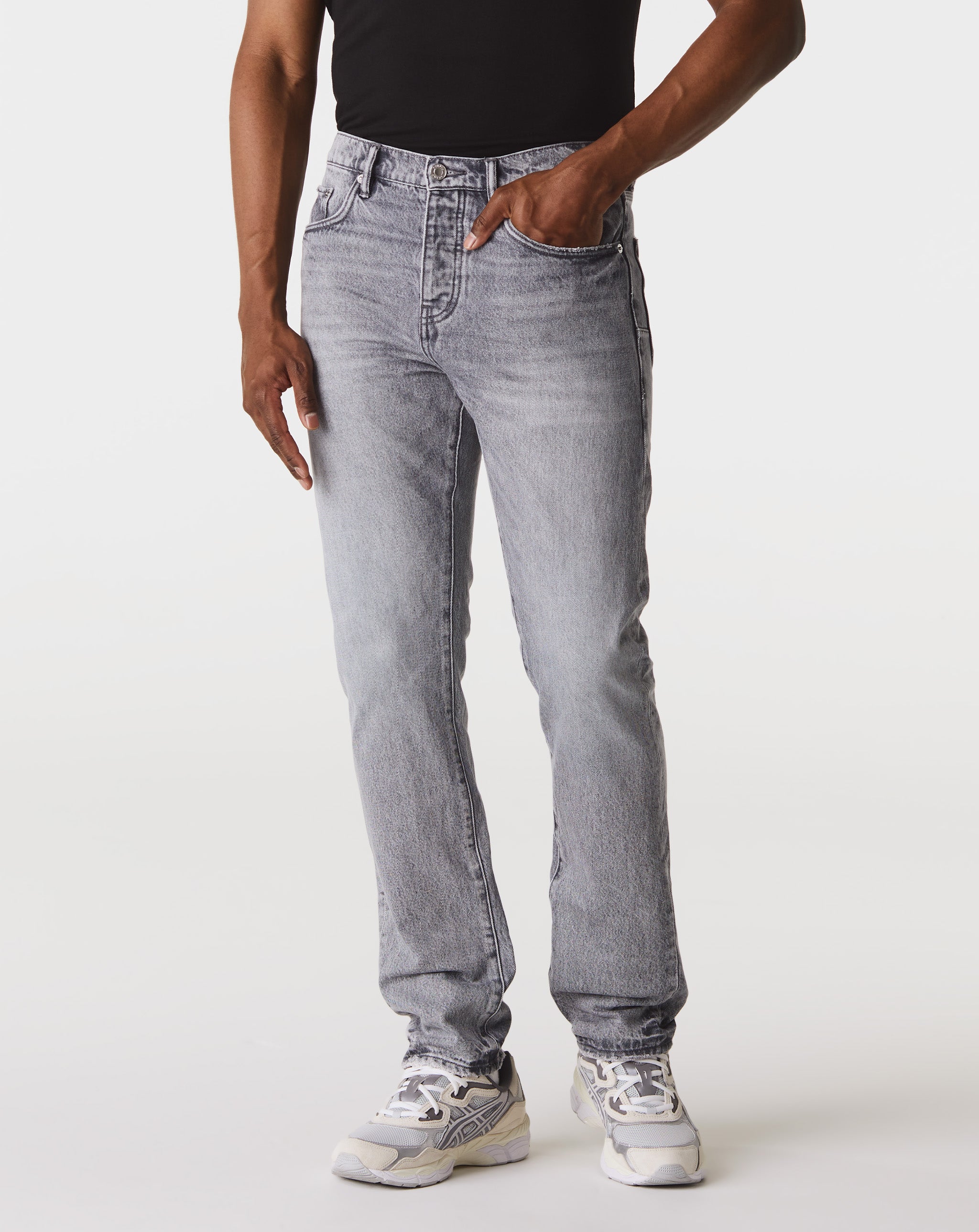 Purple Brand P005 Mid Rise Straight Jeans  - XHIBITION