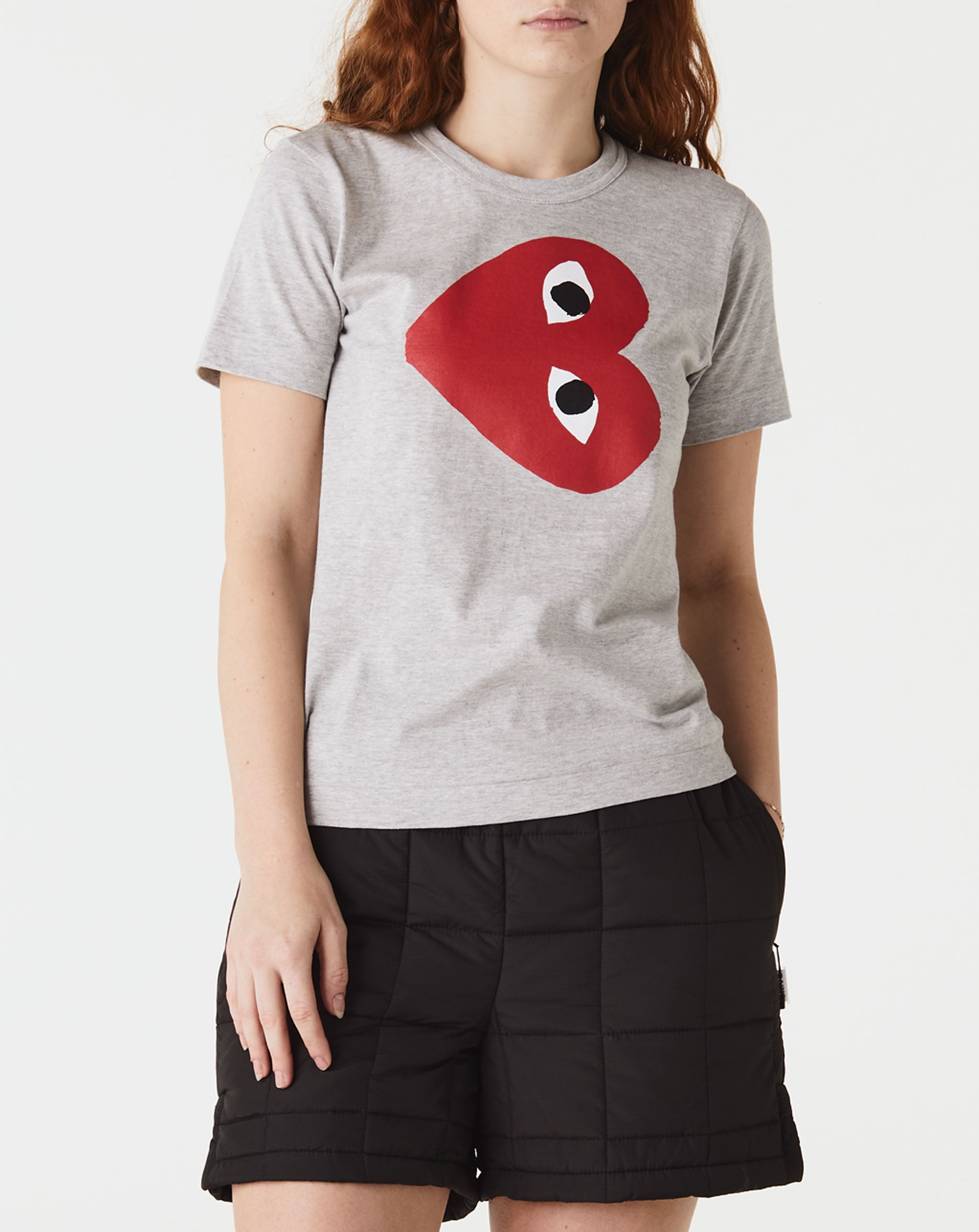 Womens Double Camo Heart T-Shirt Women's Play Logo T-Shirt  - Cheap Urlfreeze Jordan outlet