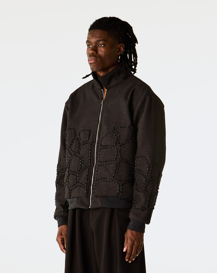 Pas Une Marque Hand-Beaded Mosaic Jacket - XHIBITION