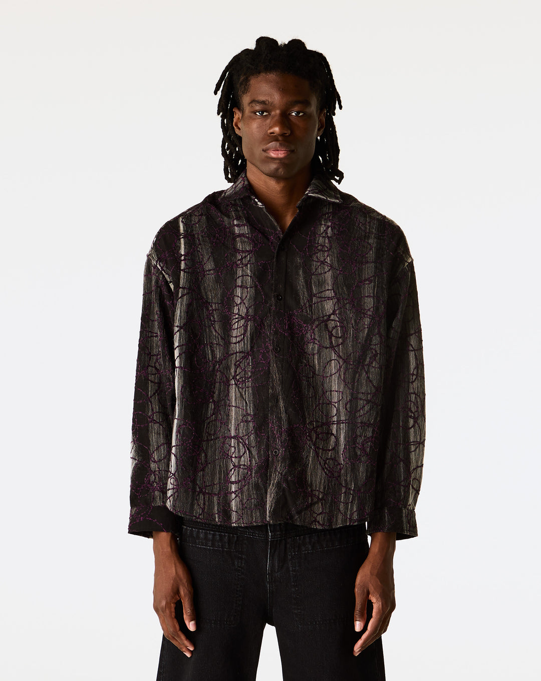Pas Une Marque Marbled Cloth Shirt - XHIBITION