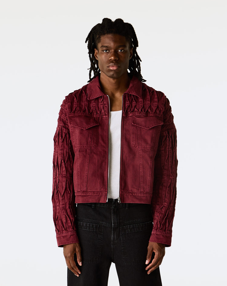 Pas Une Marque Pintack Denim Jacket - XHIBITION