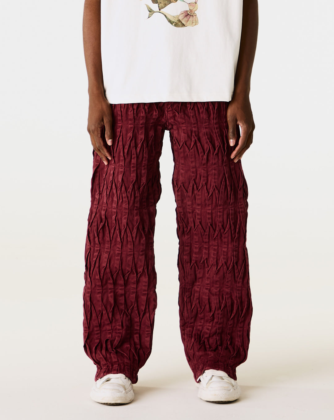 Pas Une Marque Pintack Denim Trousers - XHIBITION