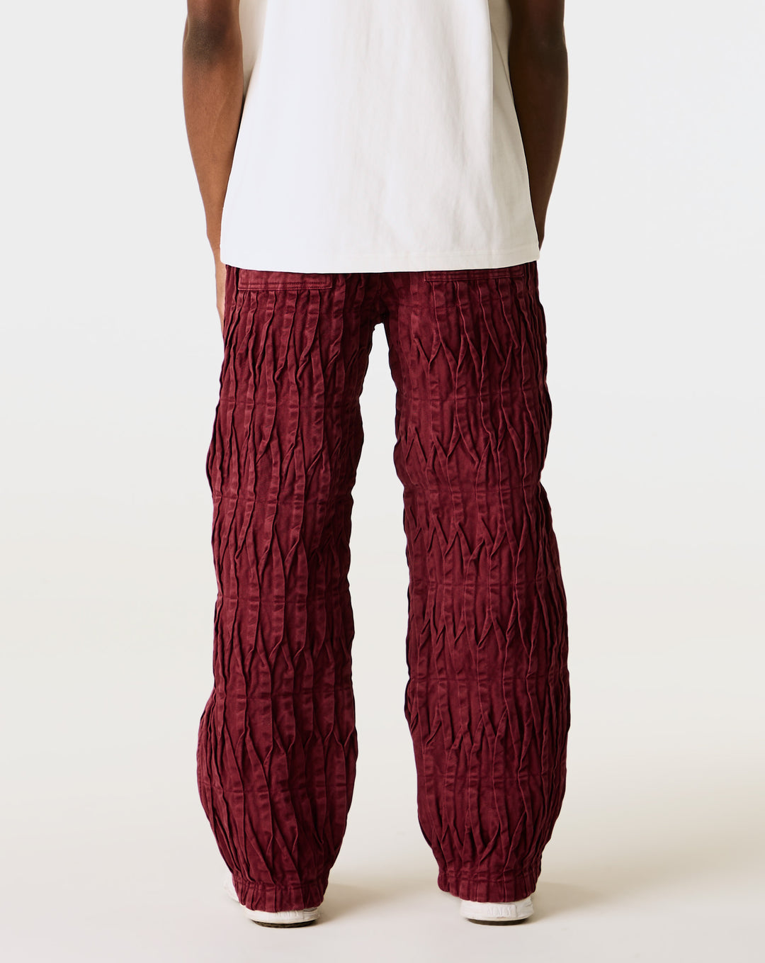 Pas Une Marque Pintack Denim Trousers - XHIBITION