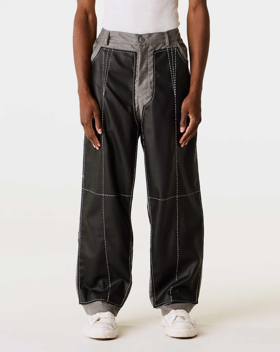 Pas Une Marque Pas Embroidered Trousers - XHIBITION