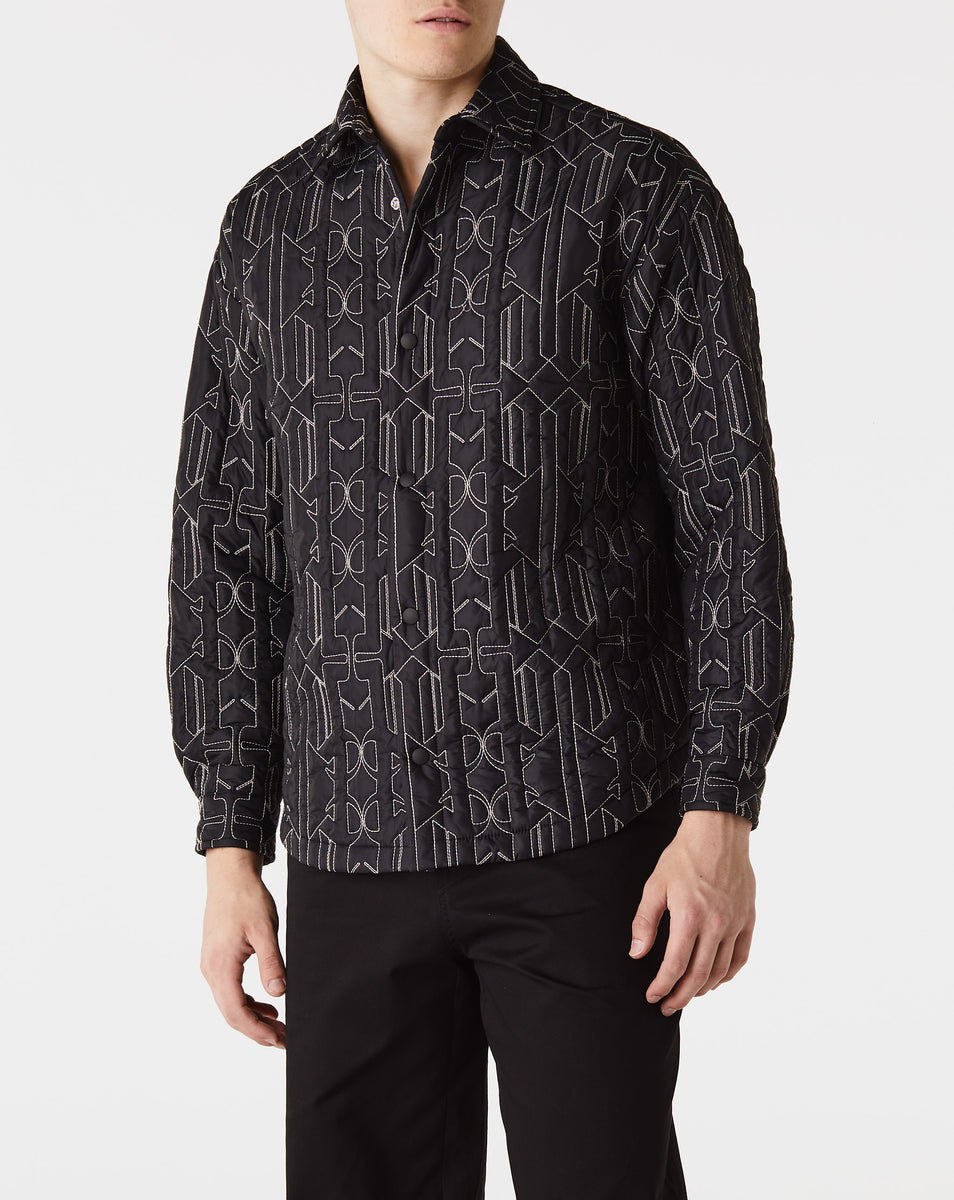 Palm Angels All Monogram Quilted Overshirt  - XHIBITION