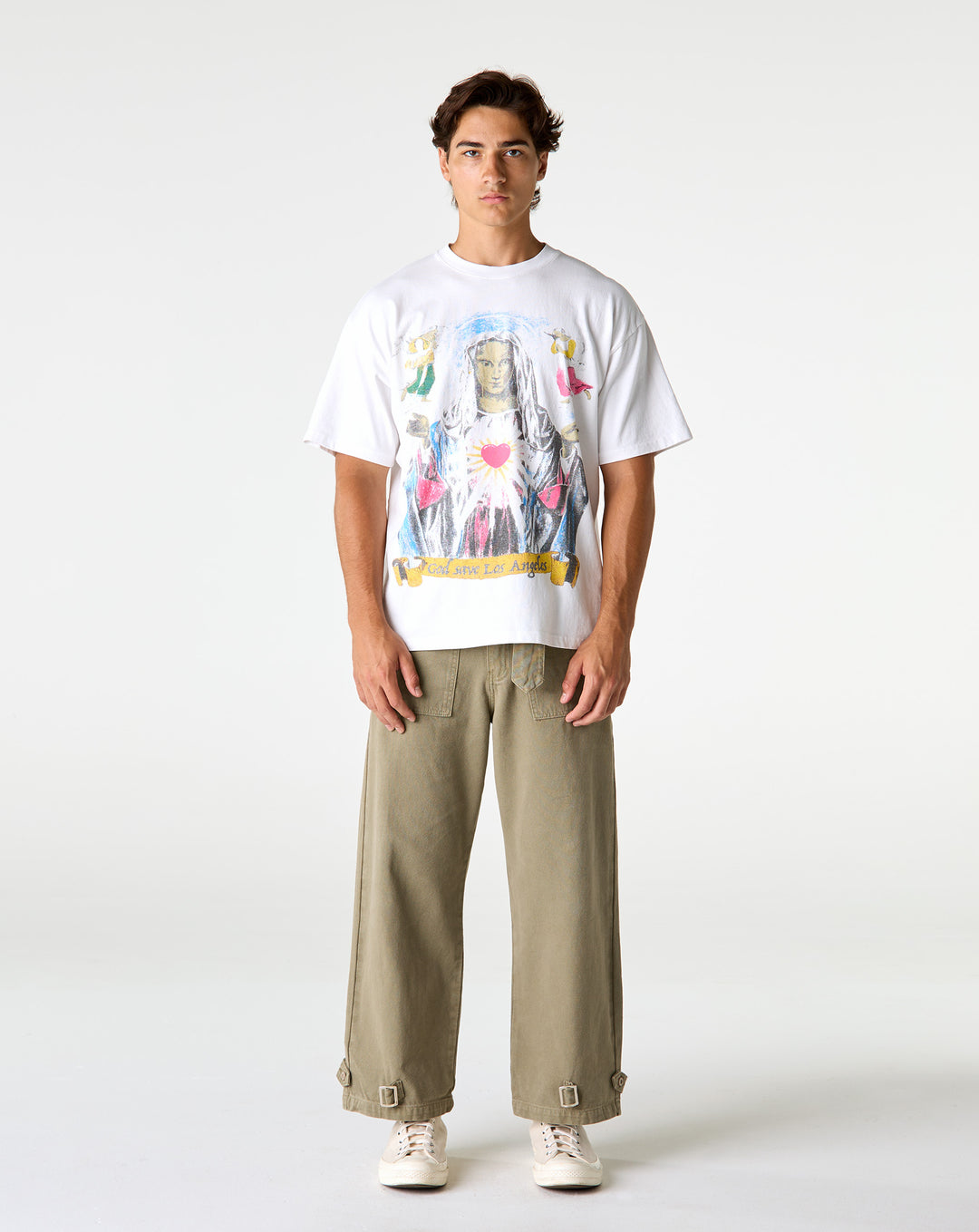 Basketcase Gallery Relief T-Shirt - XHIBITION