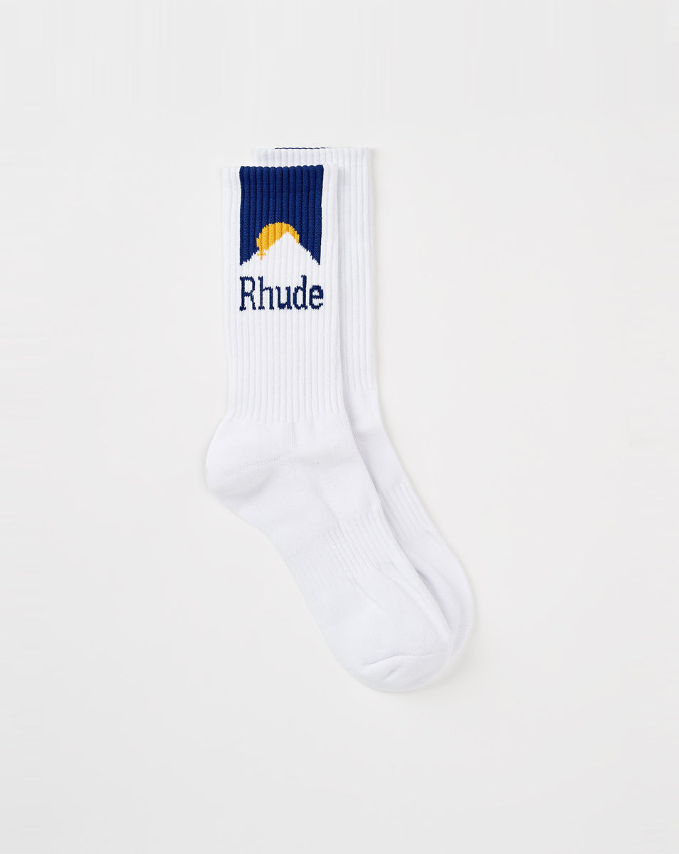 Rhude Mountain Logo Sock  - XHIBITION