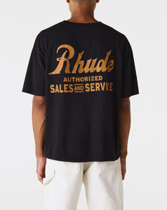 Rhude Sales And Service T-Shirt  - XHIBITION