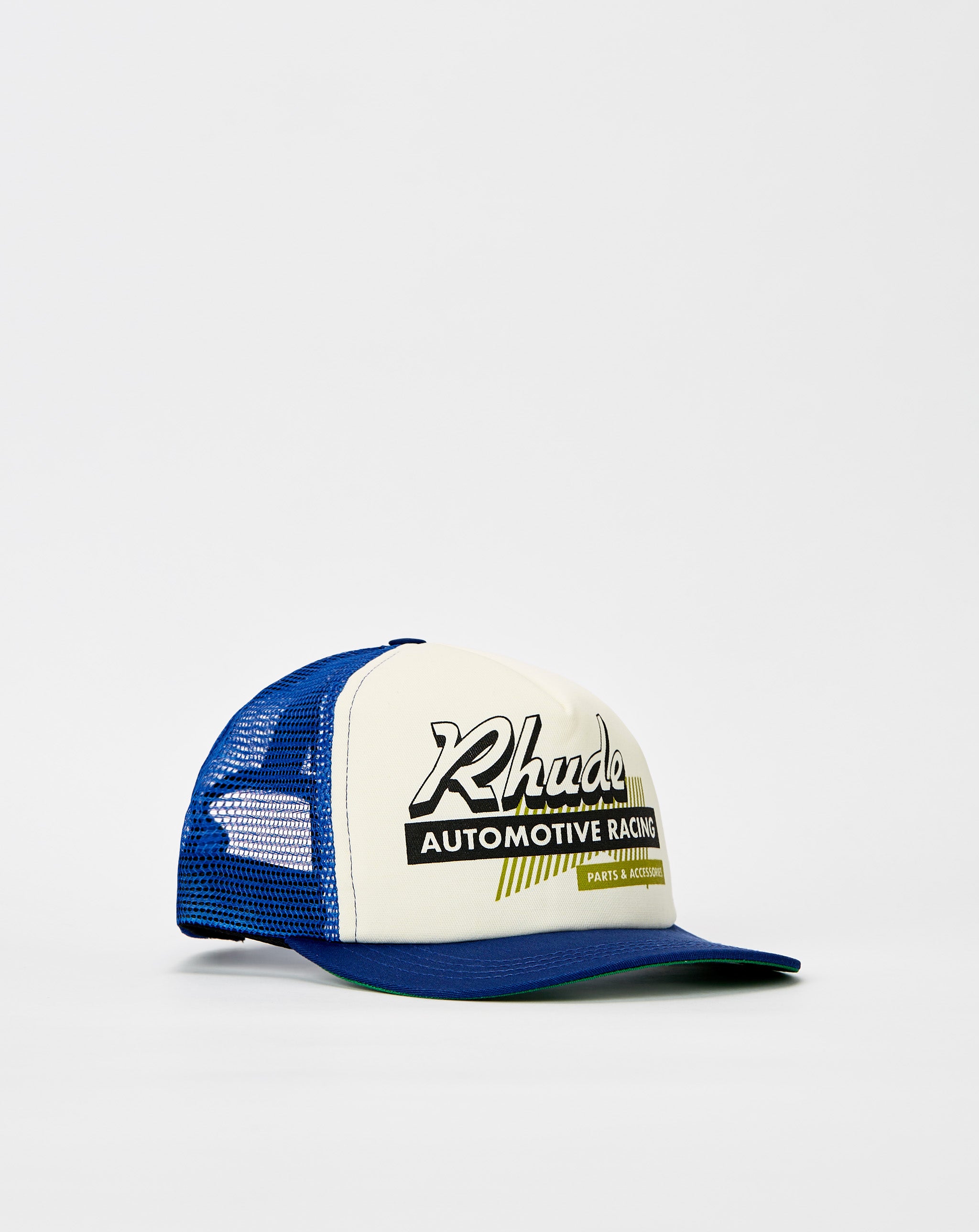 Rhude Rhude Auto Racing Trucker Hat  - XHIBITION