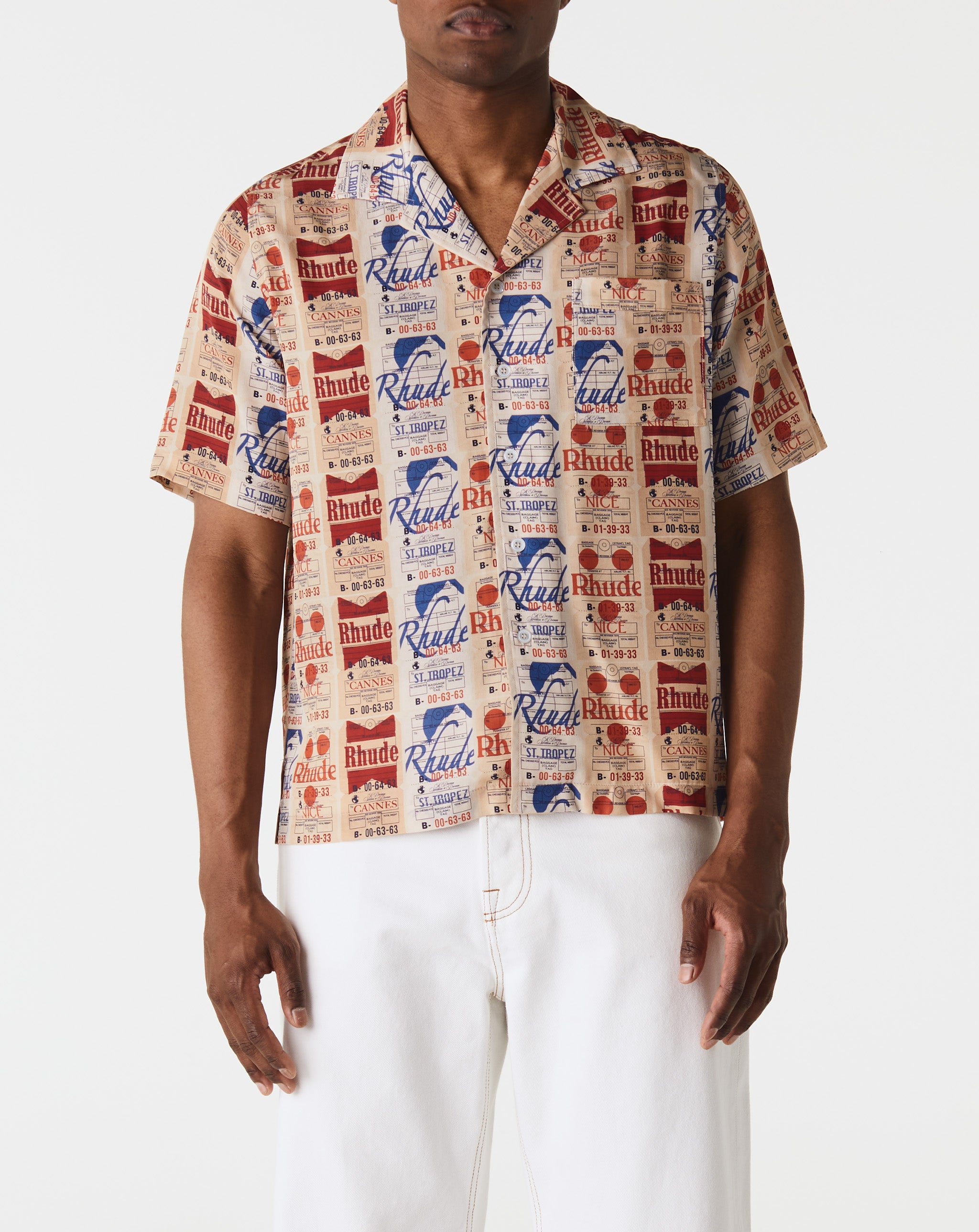 Rhude Voyage De Rhude Silk Shirt  - Cheap Atelier-lumieres Jordan outlet