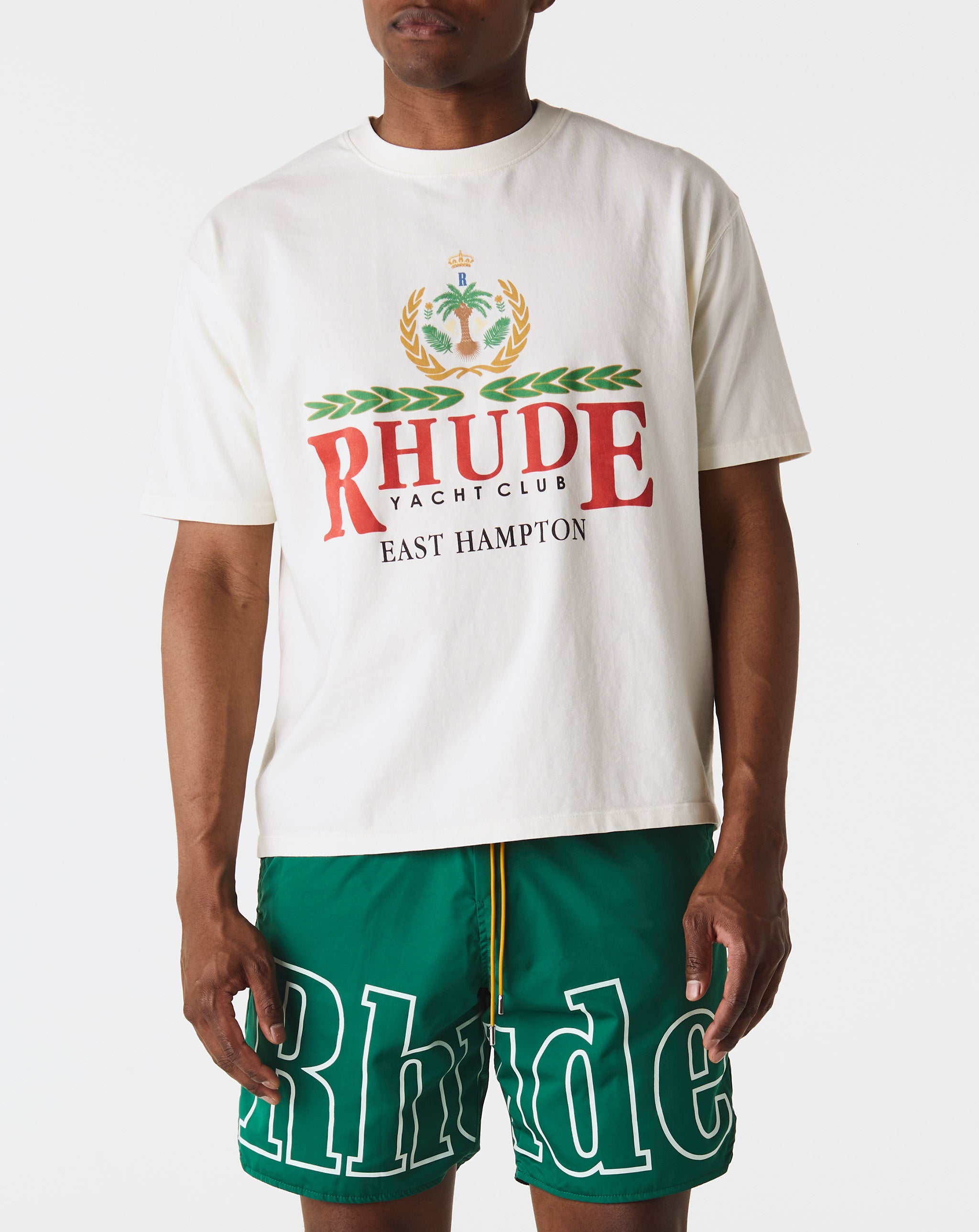 Rhude East Hampton Crest T-Shirt  - Cheap Urlfreeze Jordan outlet