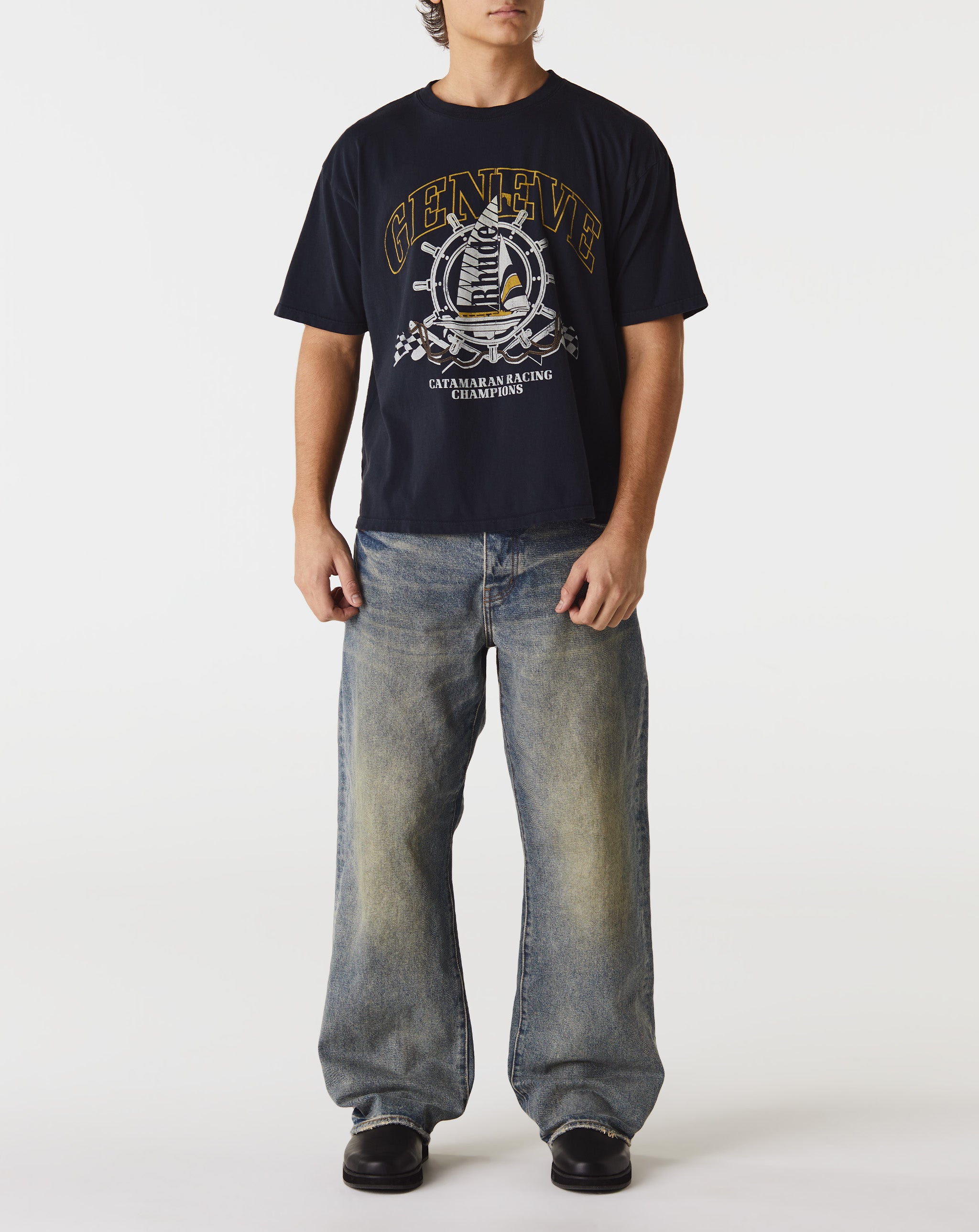 Rhude Azur Mirror T-Shirt  - Cheap Urlfreeze Jordan outlet