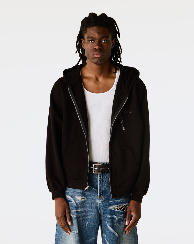 Basketcase Gallery Roadrash Zip-Up Hoodie - XHIBITION