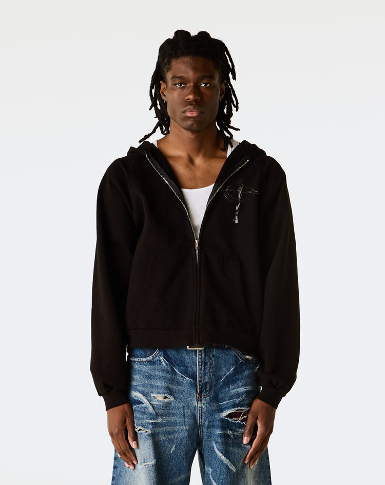 Basketcase Gallery Roadrash Zip-Up Hoodie - XHIBITION