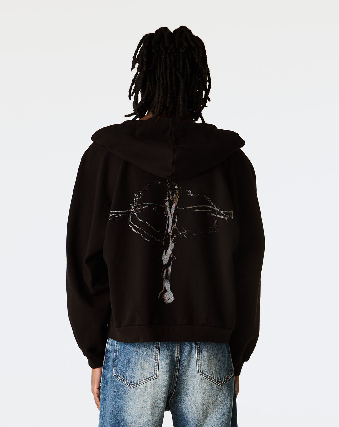 Basketcase Gallery Roadrash Zip-Up Hoodie - XHIBITION