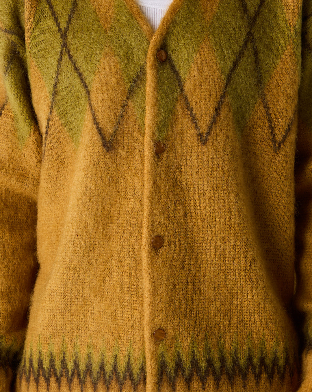 Needles Argyle Mohair Cardigan