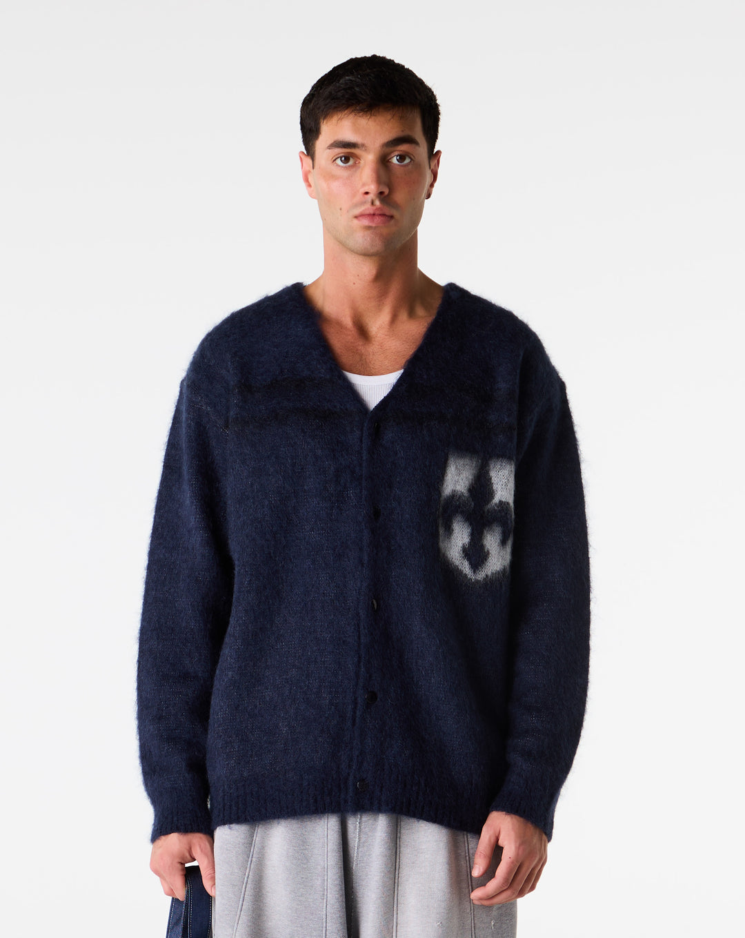 Needles Emblem Mohair Cardigan