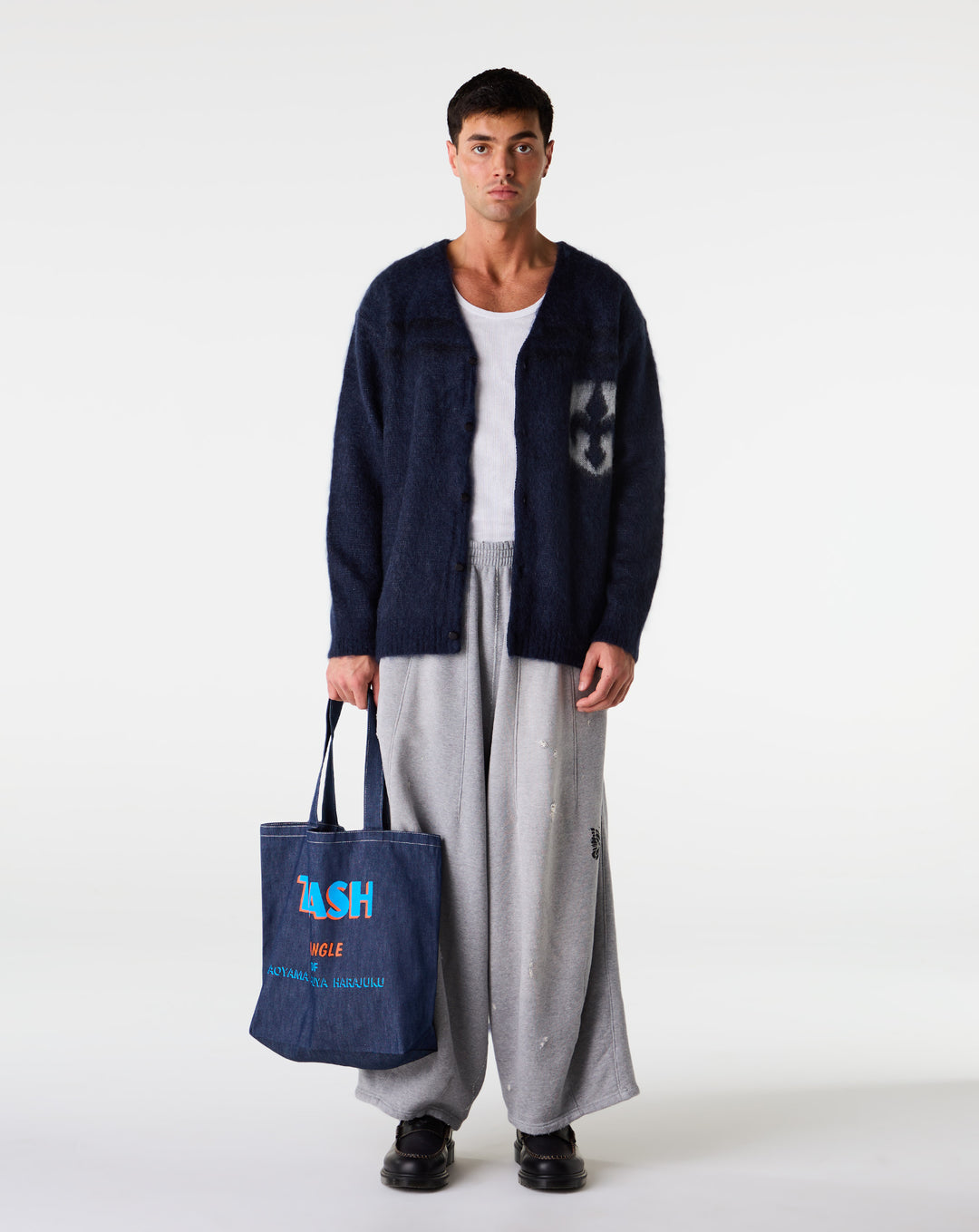 Needles Emblem Mohair Cardigan