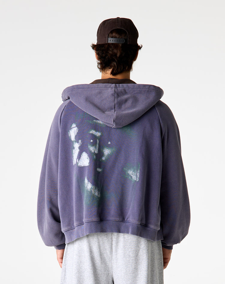 Basketcase Gallery Siren Thermal Zip Up Hoodie - XHIBITION
