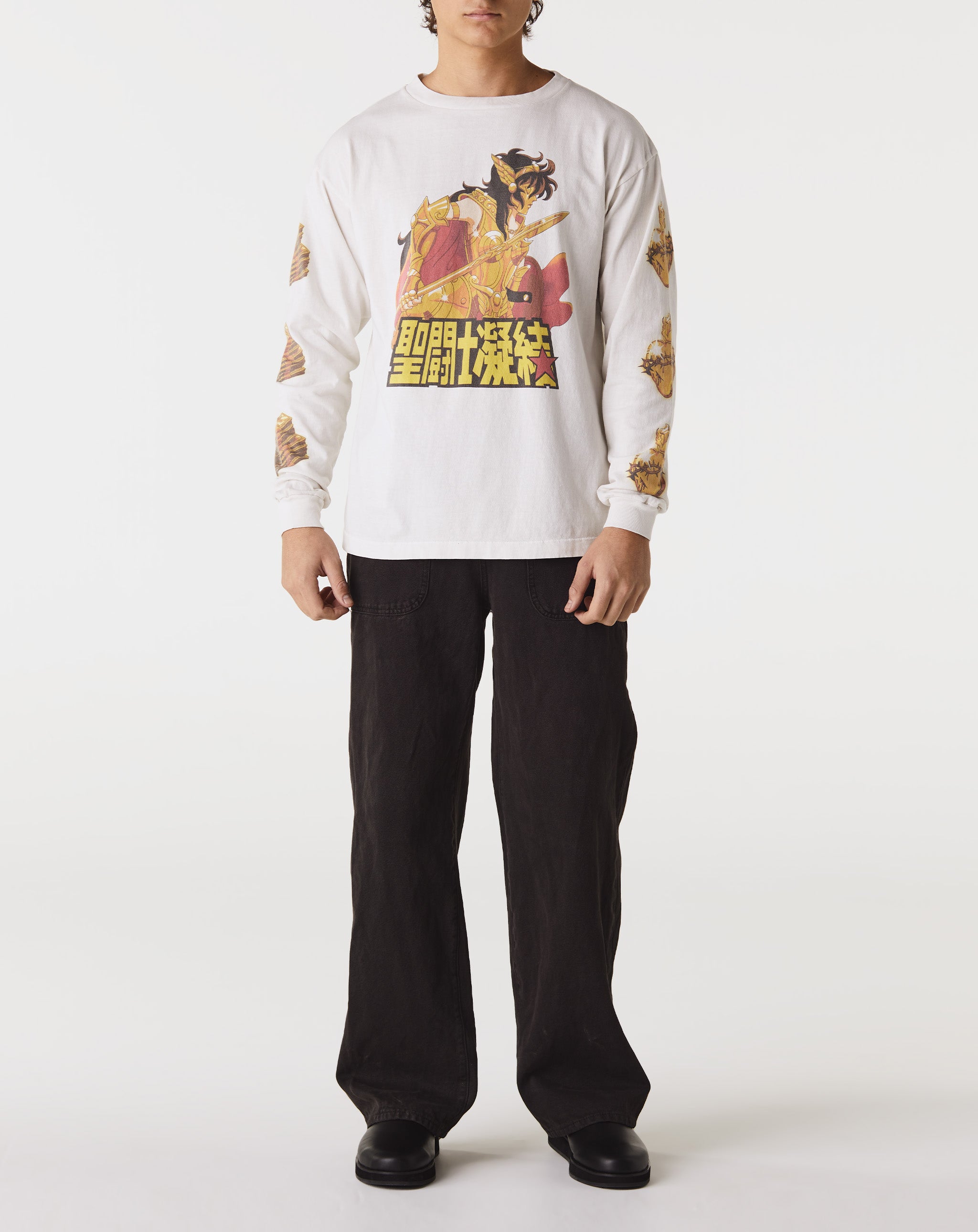 Saint Michael 聖闘士 Long Sleeve T-Shirt  - Cheap Cerbe Jordan outlet