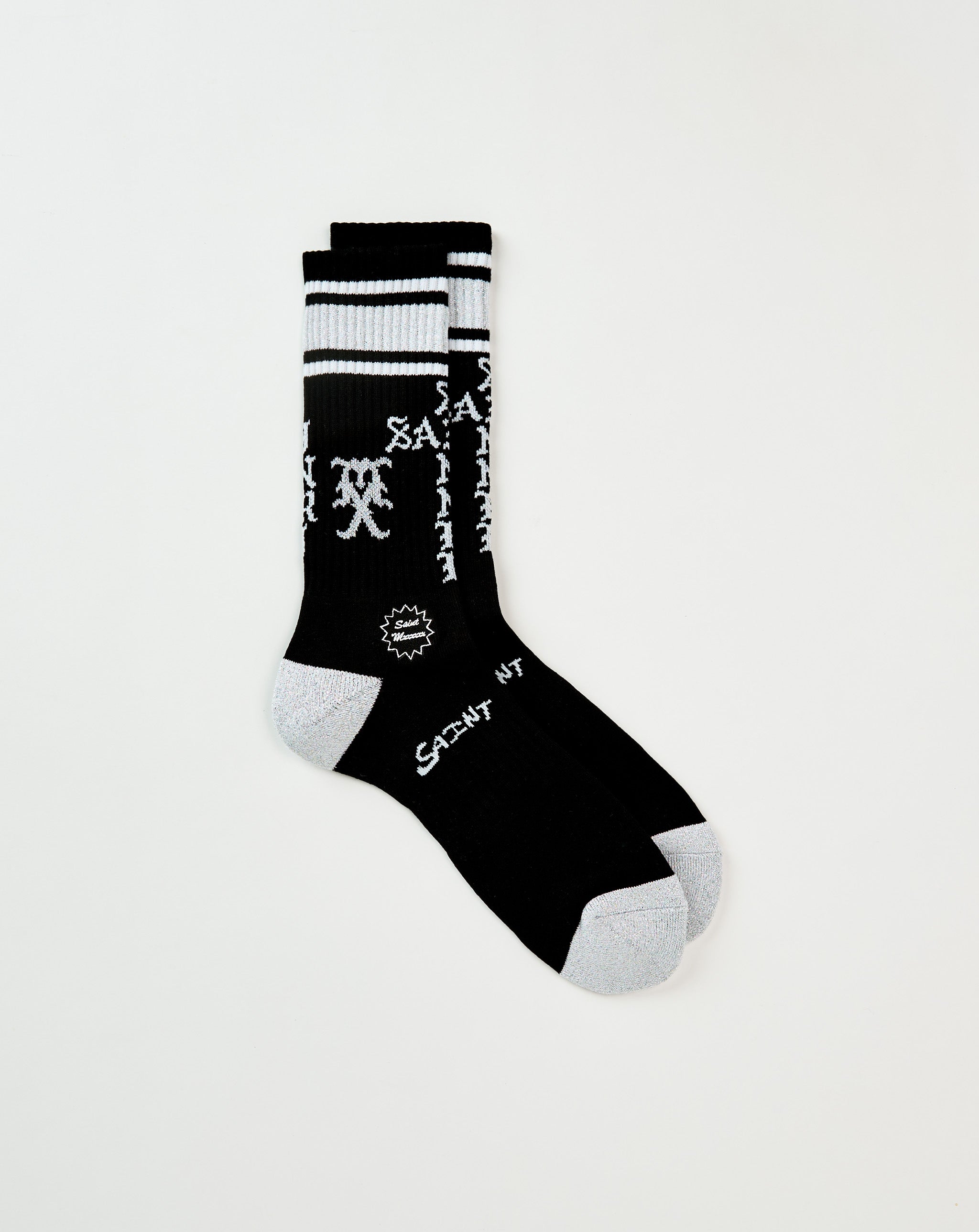 SAINT Mxxxxxx - Sinner Socks - Black | Gray – Xhibition