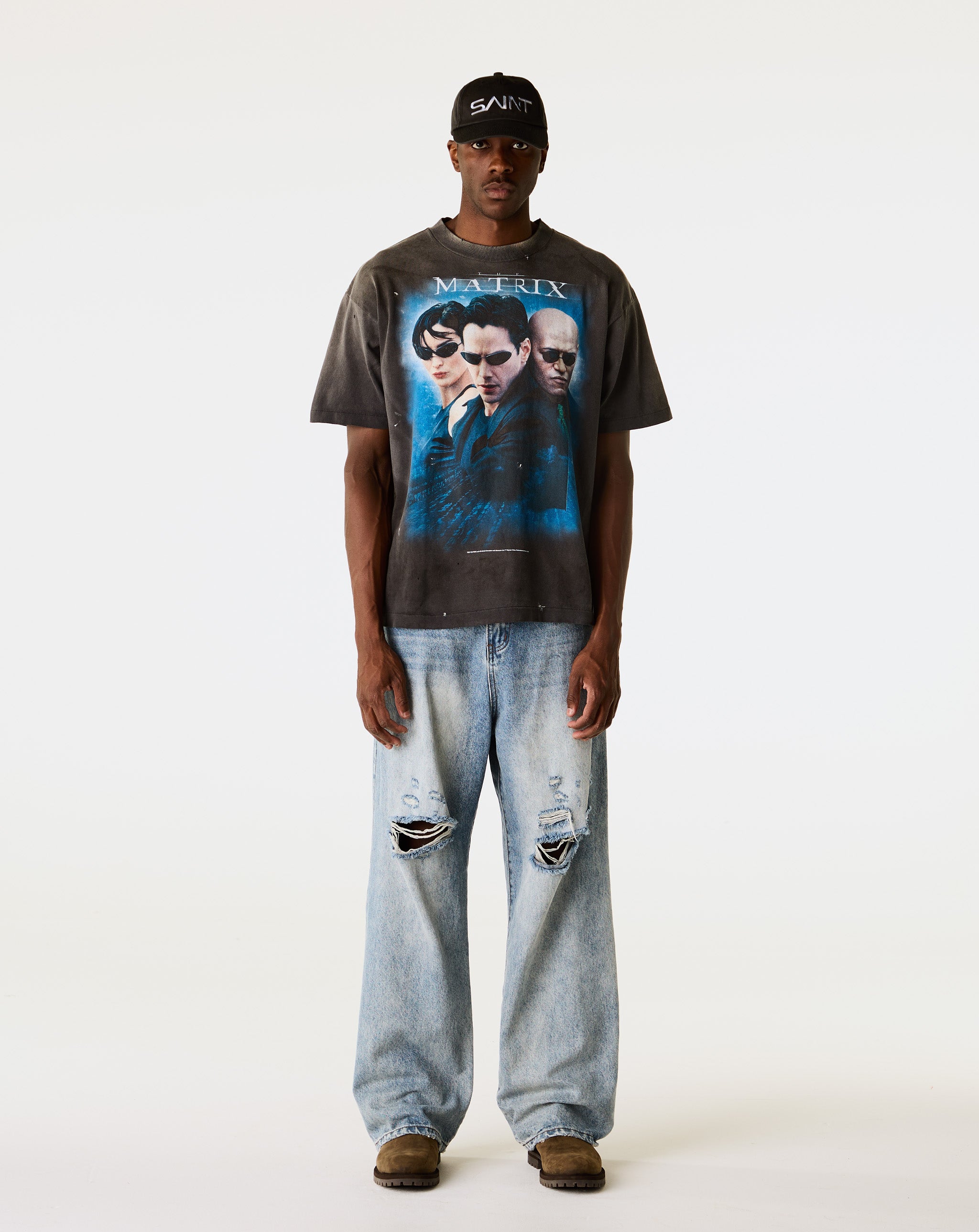 SAINT Mxxxxxx - The Matrix T-Shirt - Black – Xhibition