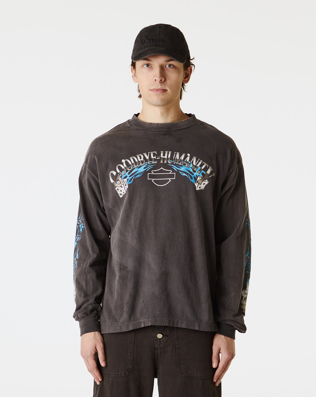 SAINT Mxxxxxx - BTFL Bastars Long Sleeve T-Shirt - Black – Xhibition