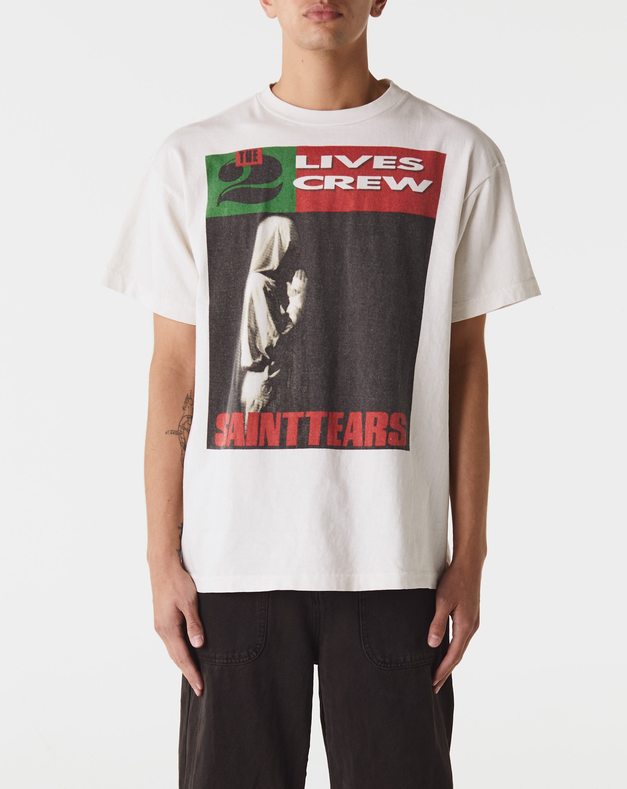 Saint Michael DT Lives T-Shirt  - Cheap Urlfreeze Jordan outlet