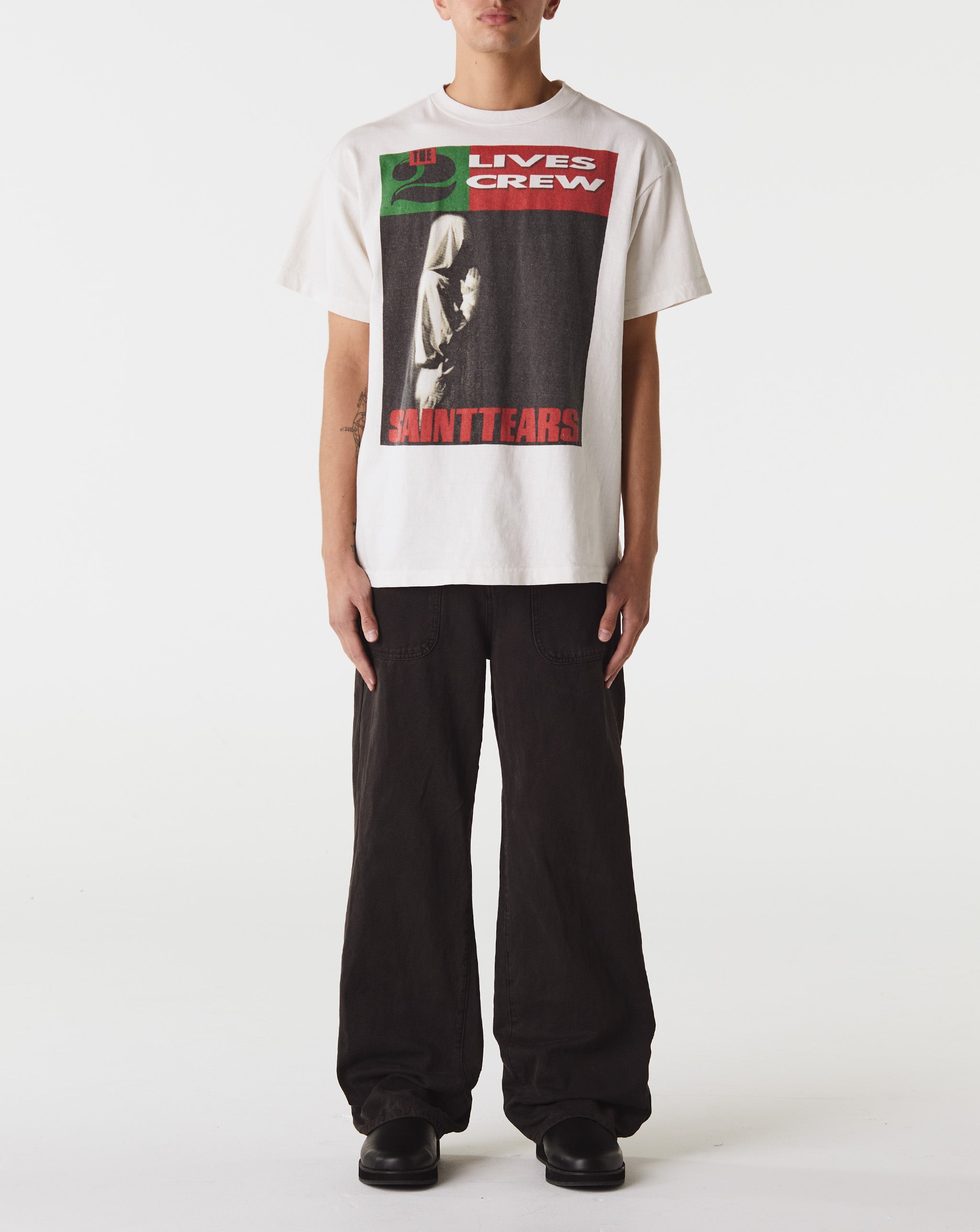 Saint Michael DT Lives T-Shirt  - Cheap Urlfreeze Jordan outlet