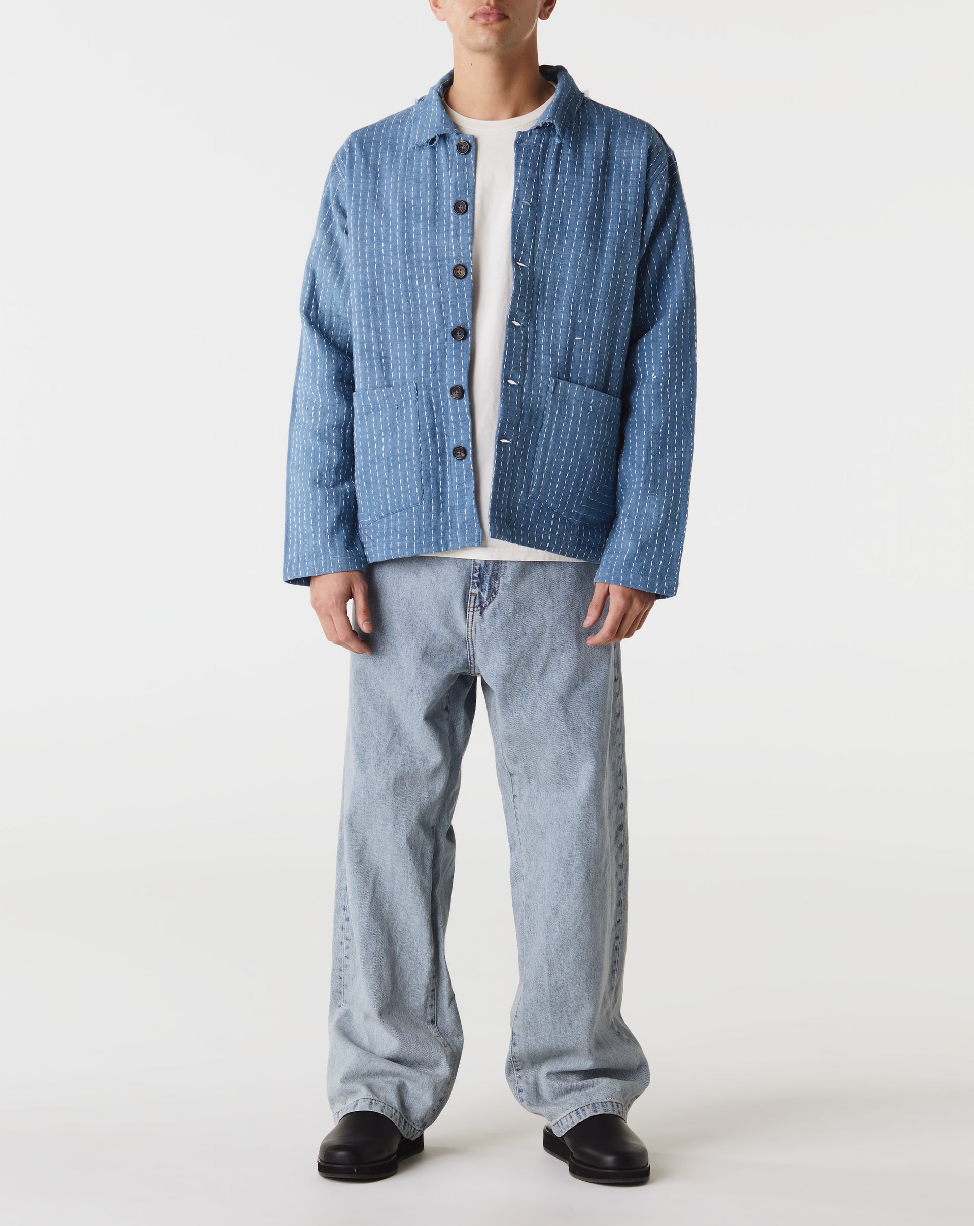 Kartik Research Cardigan in Grape/Indigo