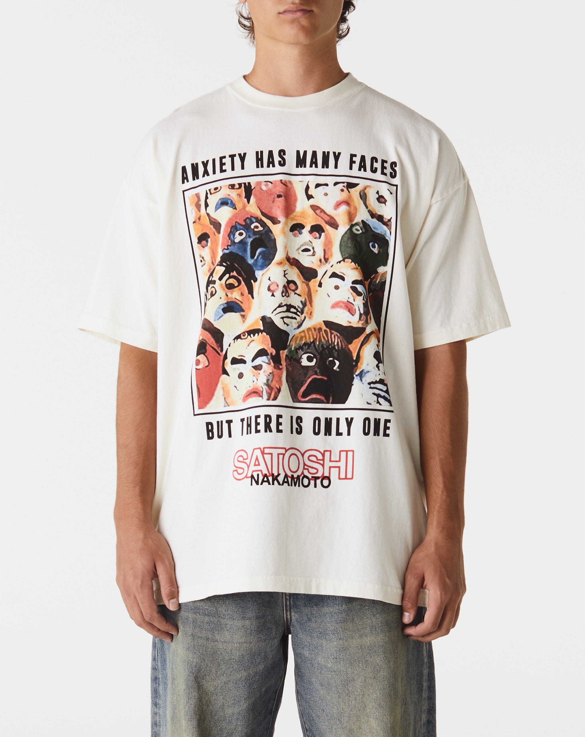 Satoshi Nakamoto Anxiety T-Shirt  - Cheap Atelier-lumieres Jordan outlet