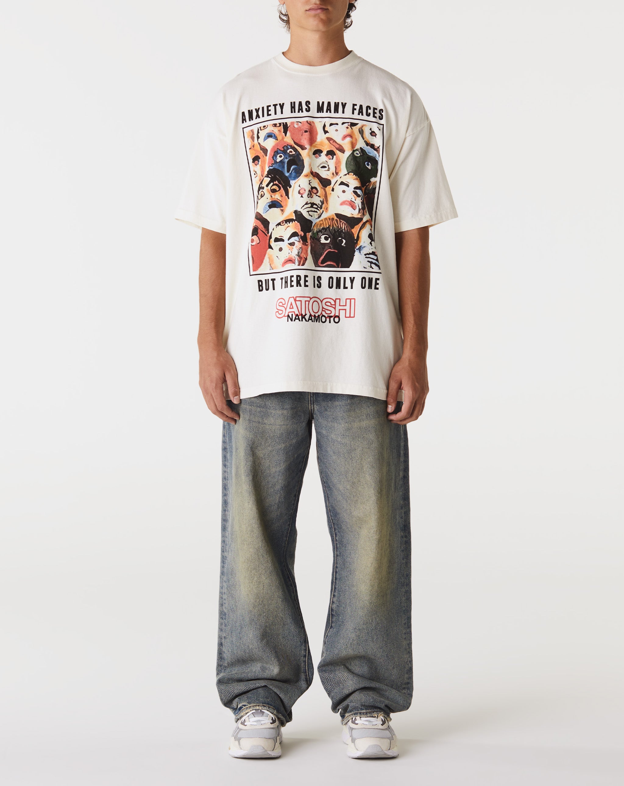 Satoshi Nakamoto Anxiety T-Shirt  - Cheap 127-0 Jordan outlet