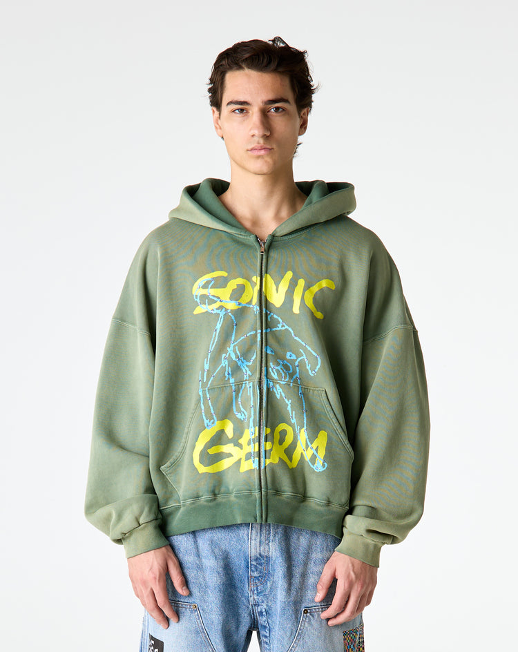 Studies Sonic Germ Crystal Zip Up - XHIBITION