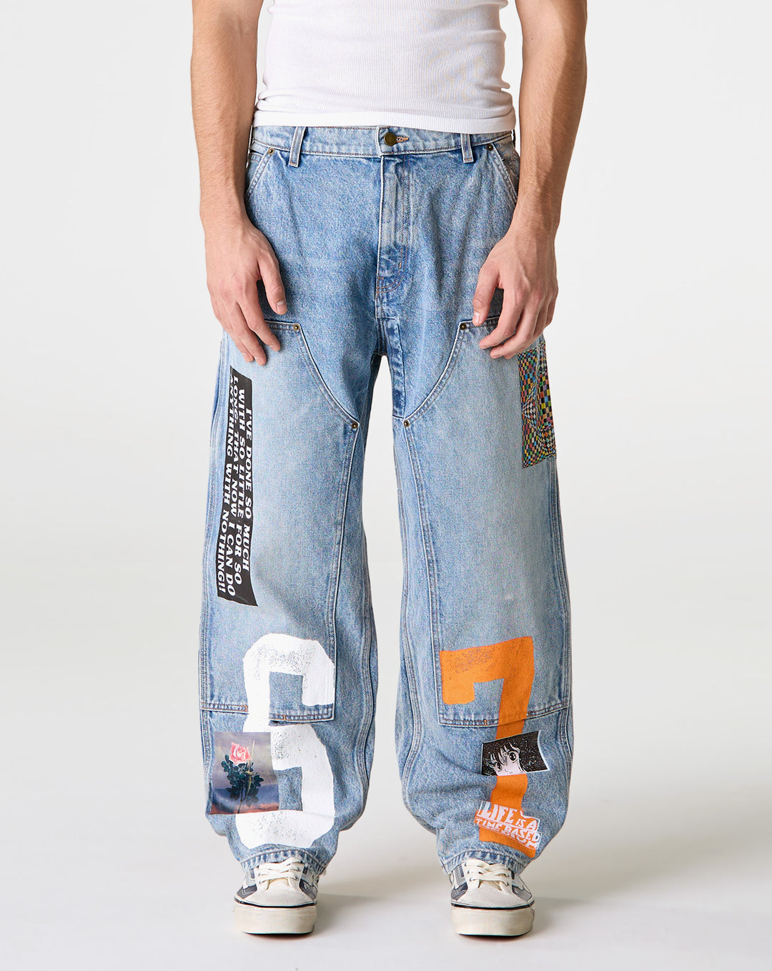 Studies Nice Things Double Knee Jeans - XHIBITION
